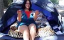 Mommy&#039;s fantasies: BBW Mom Showing Underwear at Summer Camp