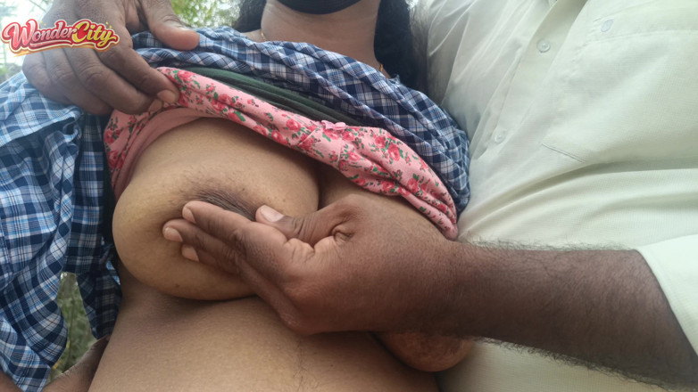 Inba: Tamil scuola ragazza nella foresta cazzo di lato