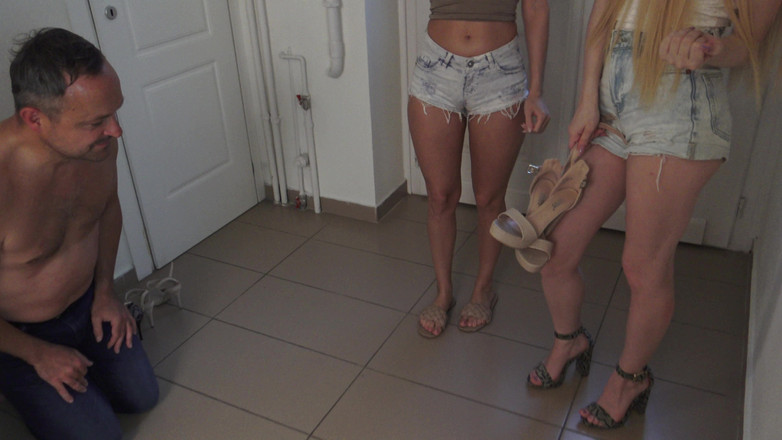 Femdom Austria: Rengöringsslav med skoglans!