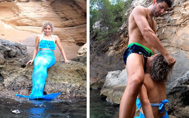 Antonio Mallorca: Fodendo uma linda sereia encontrada na praia