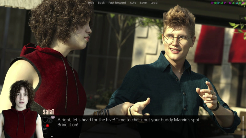 Porny Games: Джейсон настання віку від coeur de cochon - підключення з сексуальною офіціанткою у ванній кімнаті бару 12