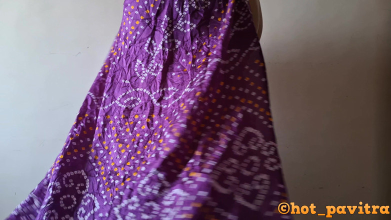 Hot Pavitra: Spójrz na My Sari Look Love It