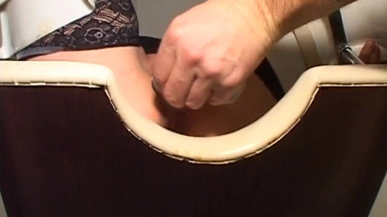 THAGSON CORE: Mature Brunette MILF Spread Wide for Toy Play