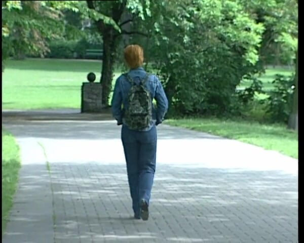 YOUR FIRST PORN: Met Redhead Simone in the Park
