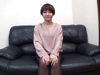 Japan Lust: Petite Japanese short hair teen gets filled with creampie