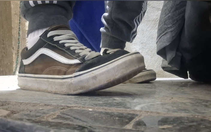 Vans play: Meus pés em vans