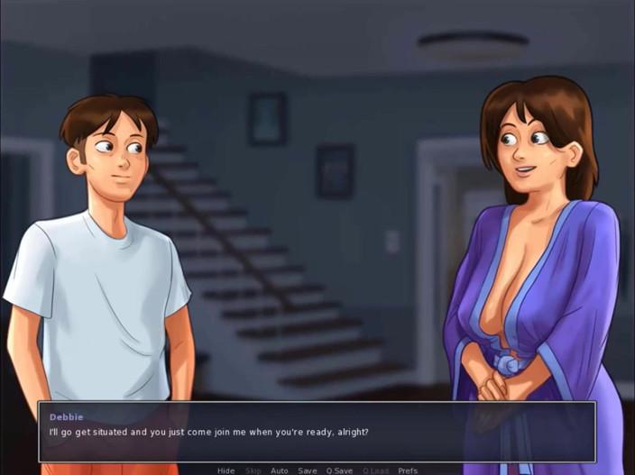 Cartoon Play: Summertime saga part 49 - night watch the movie