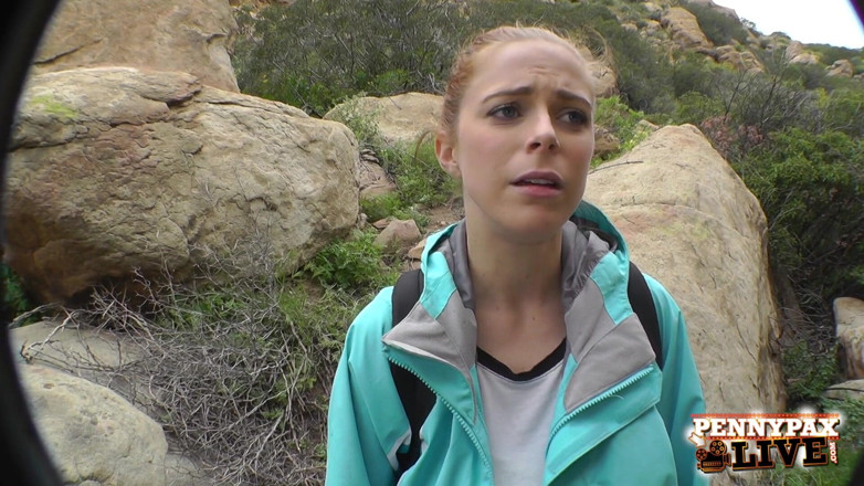 Penny Pax: Alex Legend Finds Penny Pax &amp; Sarah Shevon Hiking and He...