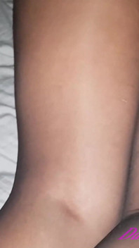Black Pantyhose Couple Rub, Feet and Sex