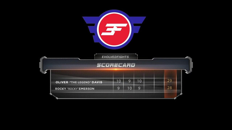 Evolved Fights: Rocky Emerson Vs Oliver Davis