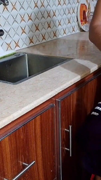 Indian Husband Has Sex with His Wife in the Kitchen