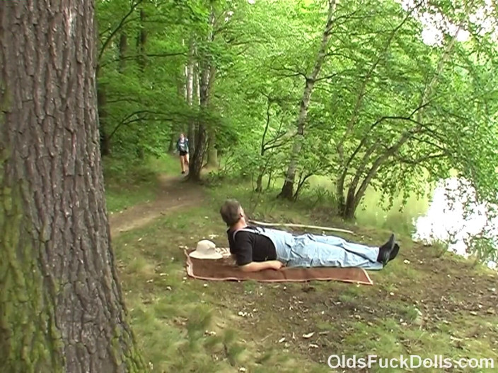 Olds Fuck Dolls: Olds fuck dolls - young Czech chick Kitty Salieri fucked by...