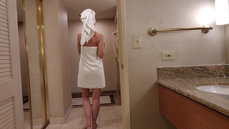 JessRyan: 팬클럽을 위한 호텔 샤워 누드 티저