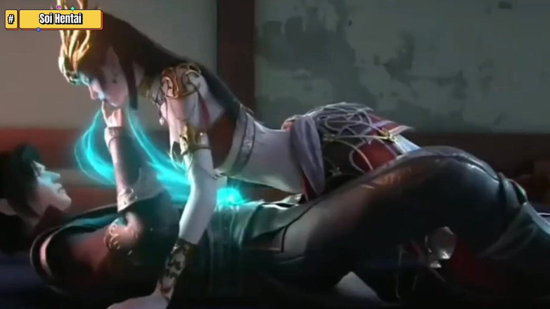 Soiyu Hentai: 3d хентай ntr (v59) - королева Медузи і великий член без волосся