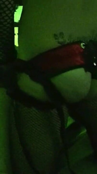 Pegging Husband Bent Over Bed