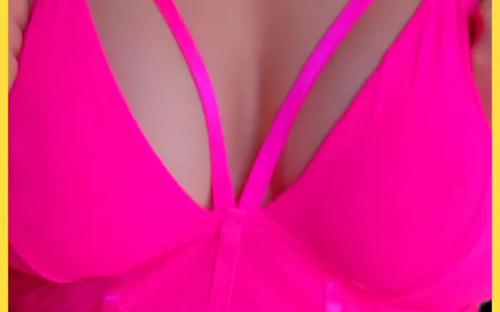 Wifey Does: Wifeys Amazing Tits in a Hot Pink Bra