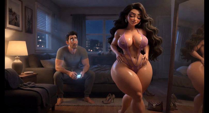 Stories&Anime: Ep 8- From Chubby &amp; Ignored to Curvy Cock Tease Wife Goes...