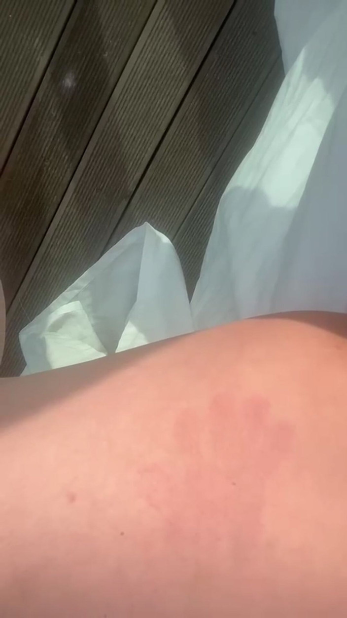 Elena917: Palm Paddle Spanking and Aftermath Compilation From Trip 4