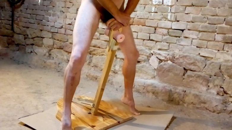 Mark Hannes: Fleshlight stå onani