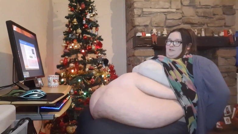SSBBWLadyBrads: Najgrubsza dziewczyna w pracy brzuch ściera się