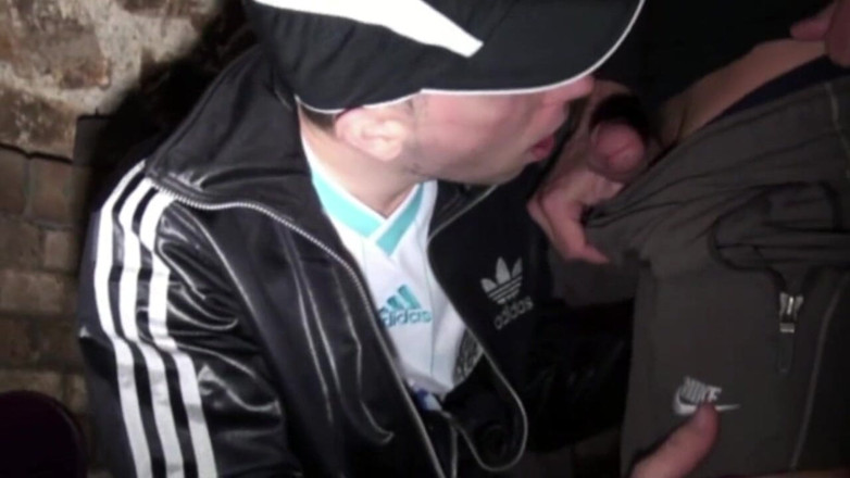 Sneaker Sex Kinky: Submissed to the sneakers of his friend