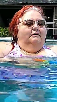 Nurse Vicki Models Her New Bikini by Pool Flashes You Then