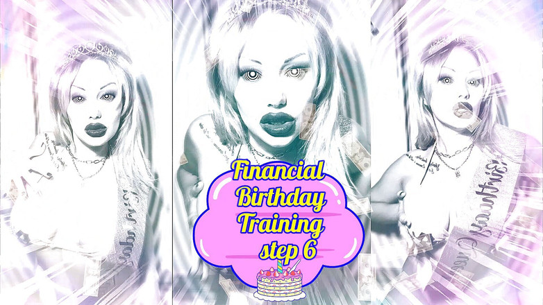 Goddess Misha Goldy: Mesmerizing Financial Training from Birthday Goddess! Step 6