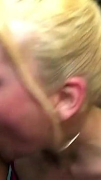 Cum Dripping Gangbang Slut Licks Ass and Swallows Loads