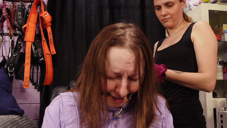 Arya Grander: Bdsm videosu: sahibeden saç kesme (sahibe rahip ve arya grander)