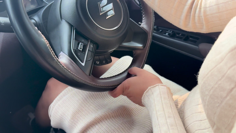 Danny_Duck: 運転レッスンをしている間に義理の妹とセックスしかけた