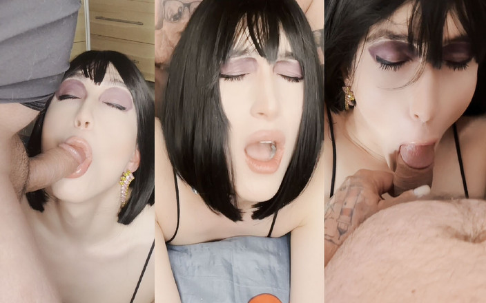 Viper Fierce: Sissy crossdresser ferozmente follada por padrastro