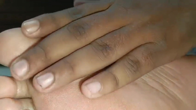 Fetish guys: Feticismo del piede liscio e oliato che stuzzica