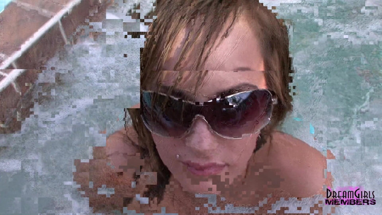 Dream Girls: Two chicks naked in our hot tub #1