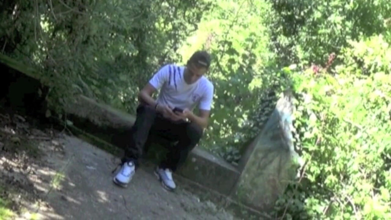 Crunch Boy: Elias fucked by straigth Arab in exhib outdoor place