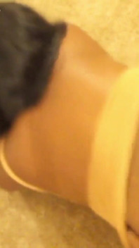 Young Bubble Booty in Dirty Yellow Dress Get Pounded From the Back