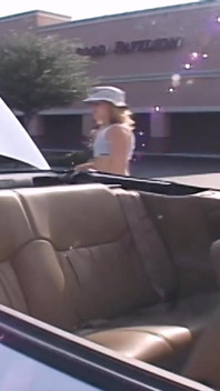 Freaky Spinner Spreads Her Pussy in My Back Seat