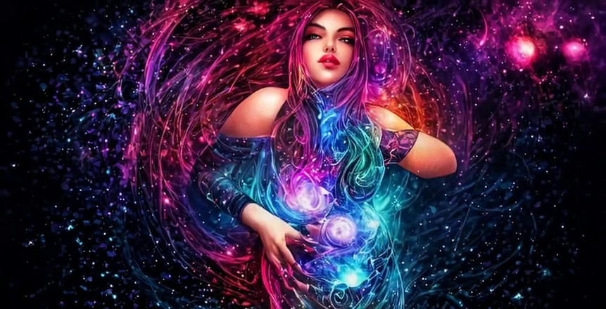 Goddess Misha Goldy: Mira a la alucinante diosa en espiral, mi fascinante aura...