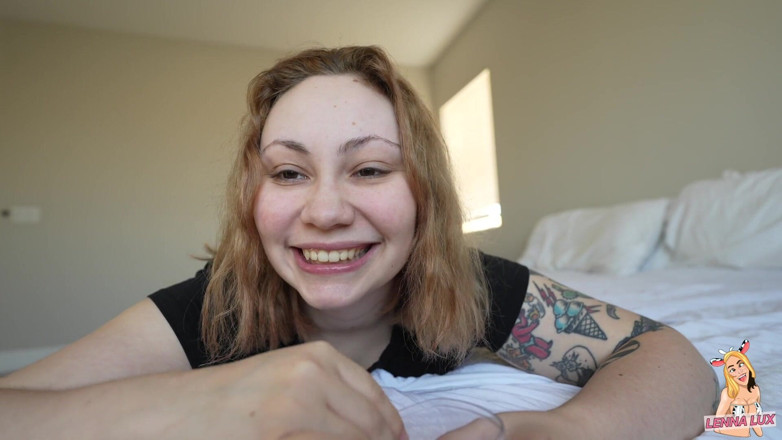 Lenna Lux: Giantess Shoves You up Her Ass