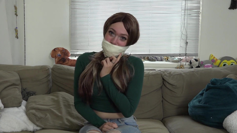 Restricting Ropes: Luna Frey - gag testing pt4