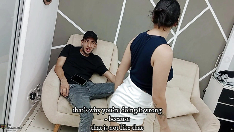 Vayolet: Dança quente termina em uma boa foda com minha gozada...