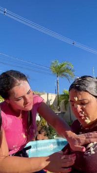 Poolside Messy Girls, Wet Jeans, Cream & Dirty Teasing - Part 1
