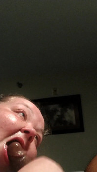 Toxic Piggy Get Sloppy on Stepdaddy's Dick with Throat