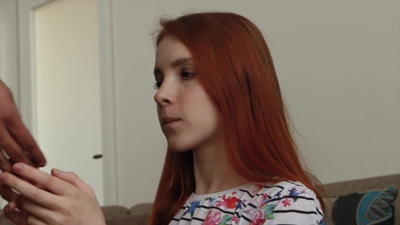 Secrets Art: Red - Readhead girl loves masturbating for me