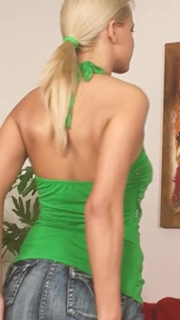 Blondes Loves Cocks Scene 3 Blonde Babe with Big Tits Loves to Receive Two Cocks at Once in a Threesome