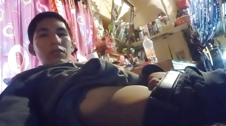 WolfGV: Boy Pleasuring Himself and Showing His Face