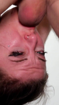 I own her throat! Face fuck throat pie version B