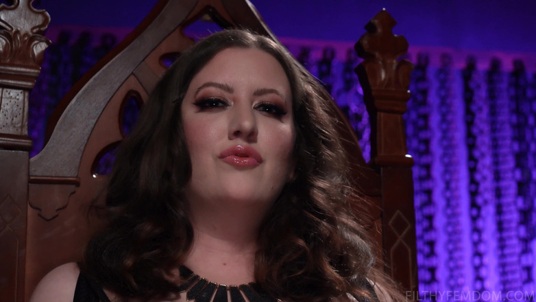 FilthyFemdom: Je nutteloze pik met cherry torn