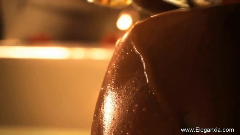 Eleganxia: Beautiful small tits Indian stripper shows off her body