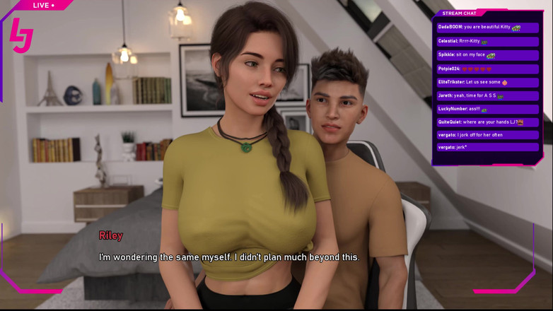 Johannes Gaming: De bauchery 31 riley在直播中玩弄elijah的鸡巴