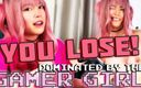 Melissa Masters: You lose! Dominated by the gamer girl